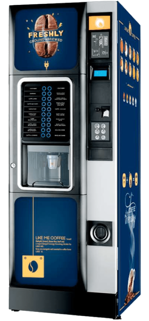 Our Machines Like Me Coffee Vending Machine