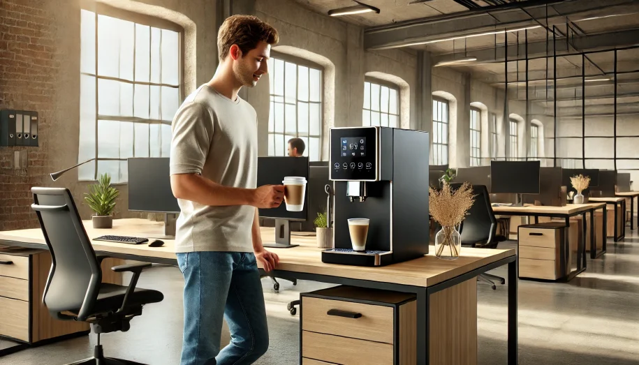 coffee machine in office